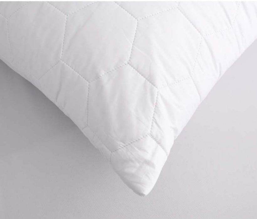 Accessorize 100% Cotton Quilted Pillow Protector