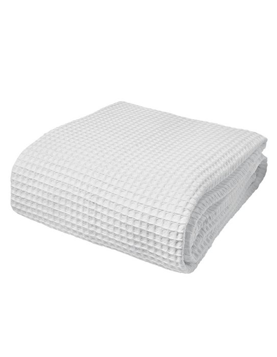 Premium Super Soft 100% Cotton Waffle Blanket