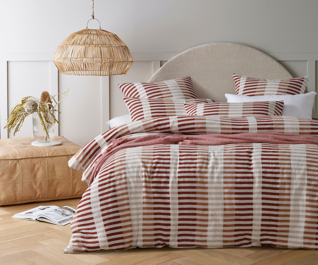 Vintage Design Tempo Yarn Dyed Cotton Jacquard Quilt Cover Sets