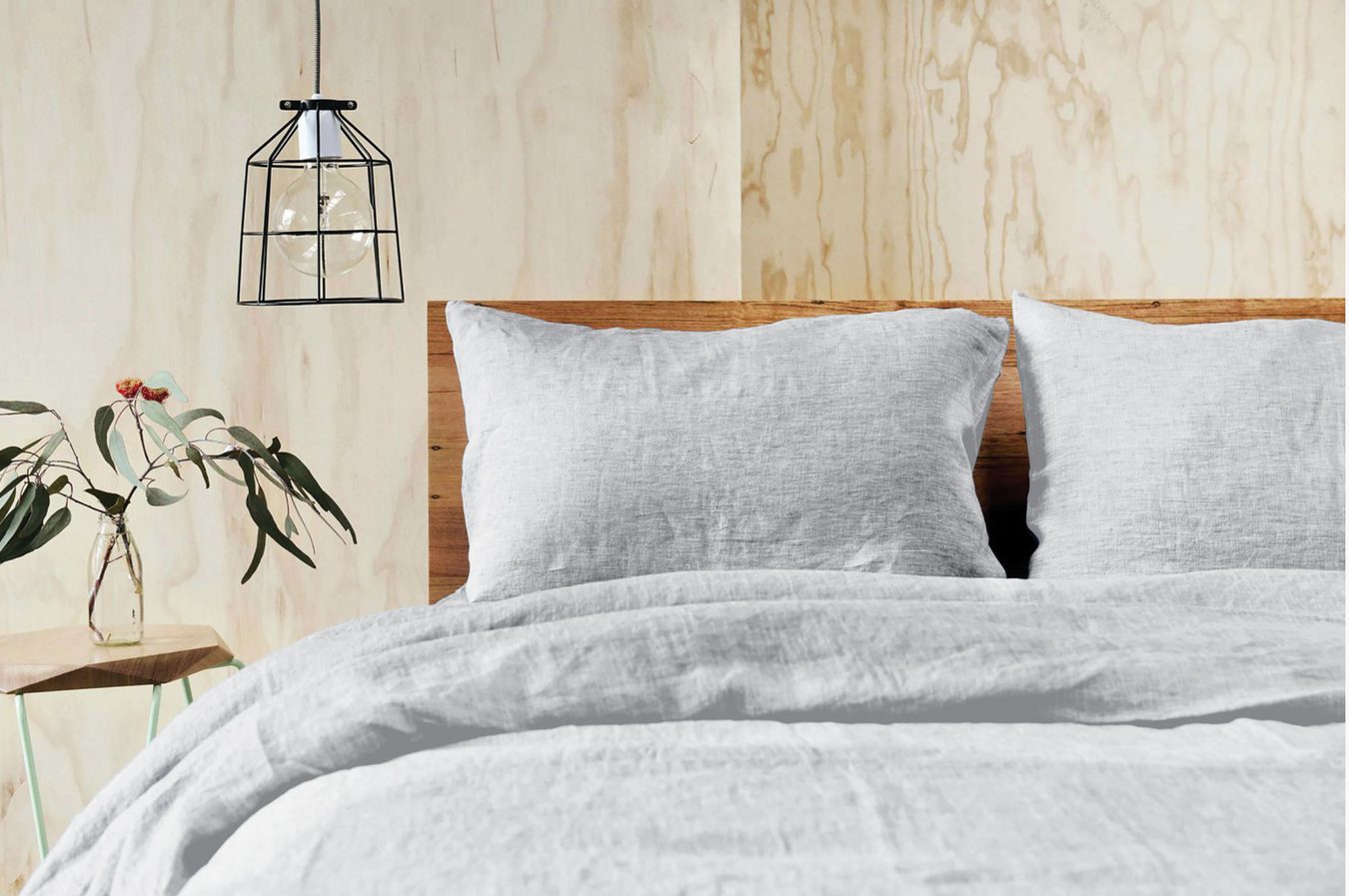 DOUX 100% Pure Flax Linen Quilt Cover Sets