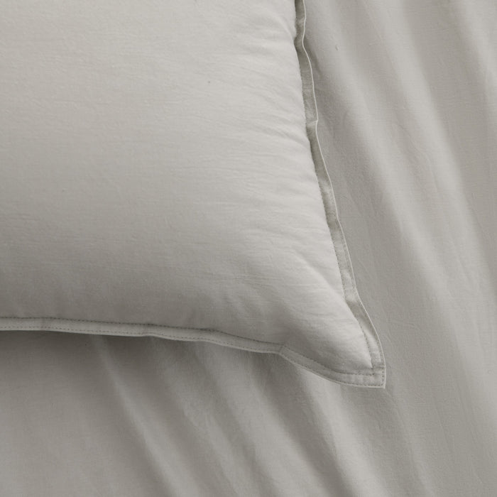 Accessorize Stone Washed 100% Cotton Quilt Cover Set - Stone
