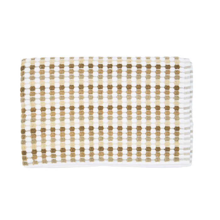 100% Cotton Pom Pom Towels - 7 Piece Set - Natural Tones