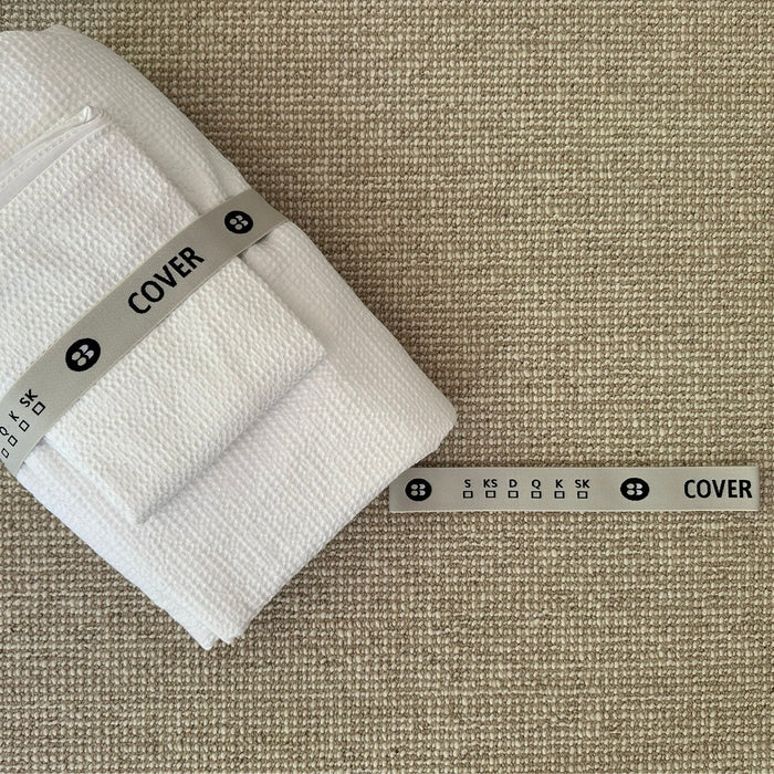 Bedding Bundler - Bed Sheet Organiser Bands - Cover (Set of 2)