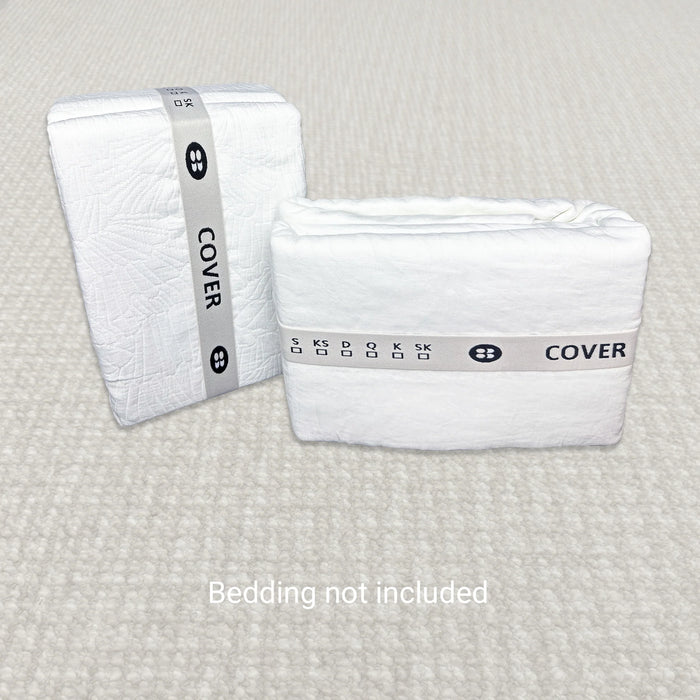 Bedding Bundler - Bed Sheet Organiser Bands - Cover (Set of 2)