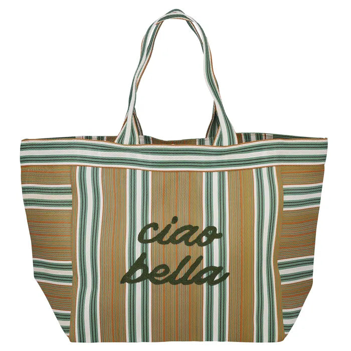 Recycled Plastic Beach Tote - Ciao Bella