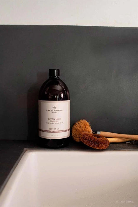 Plantes & Parfums- Traditional Black Soap for All Purpose Cleaning