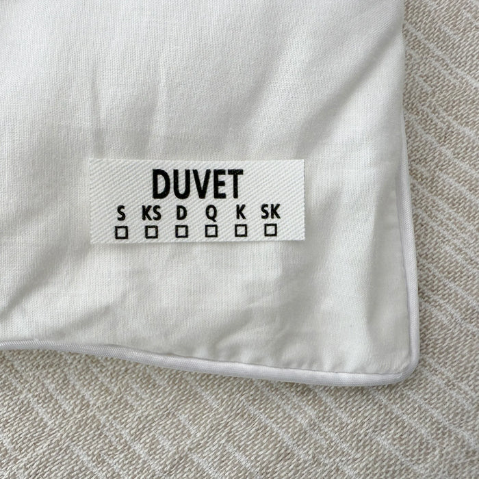 Bedding Bundler - Bed Sheet Labels for identifying different Bedding Sizes (Pack of 4)