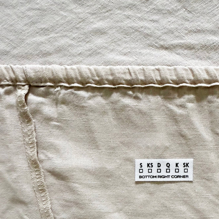 Bedding Bundler - Bed Sheet Labels for identifying different Bedding Sizes (Pack of 4)