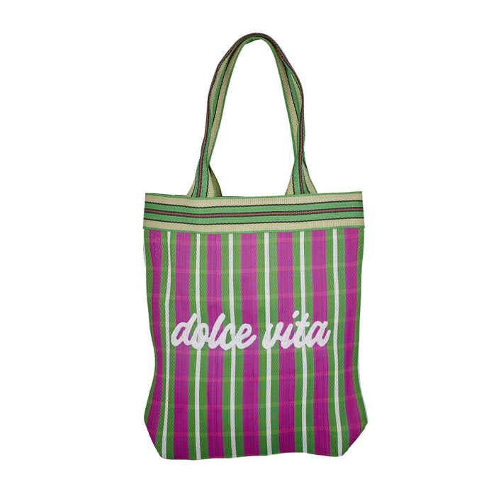 Recycled Plastic Tote Bag - Dolce Vita