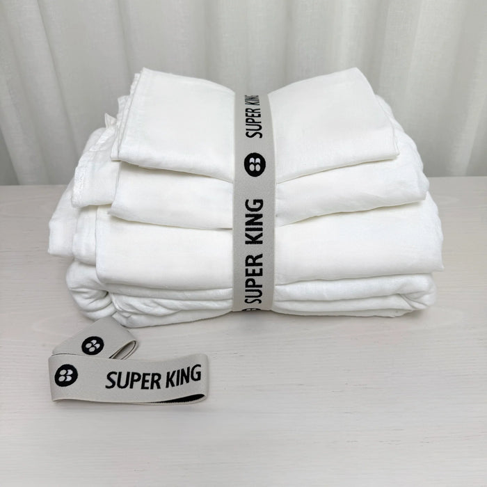 Bedding Bundler - Bed Sheet Organiser Bands (Set of 2)