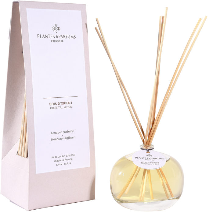 Plantes & Parfums -100ml Fragrance Diffuser - Oriental Wood