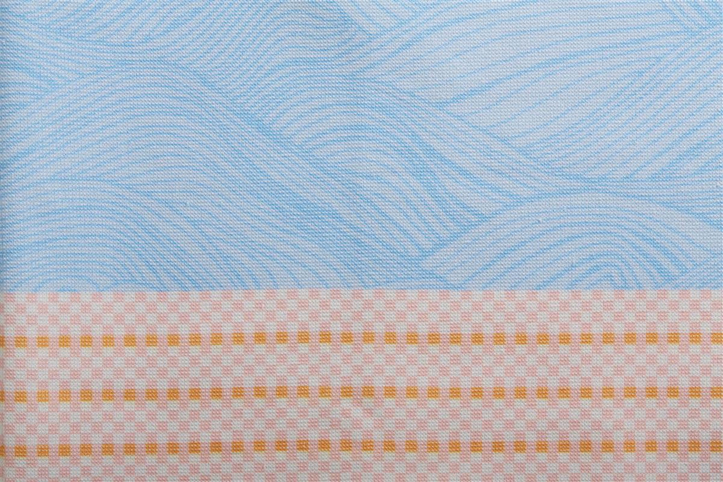 Oilily- Stormy Waves Printed Cotton Terry Turkish Towel