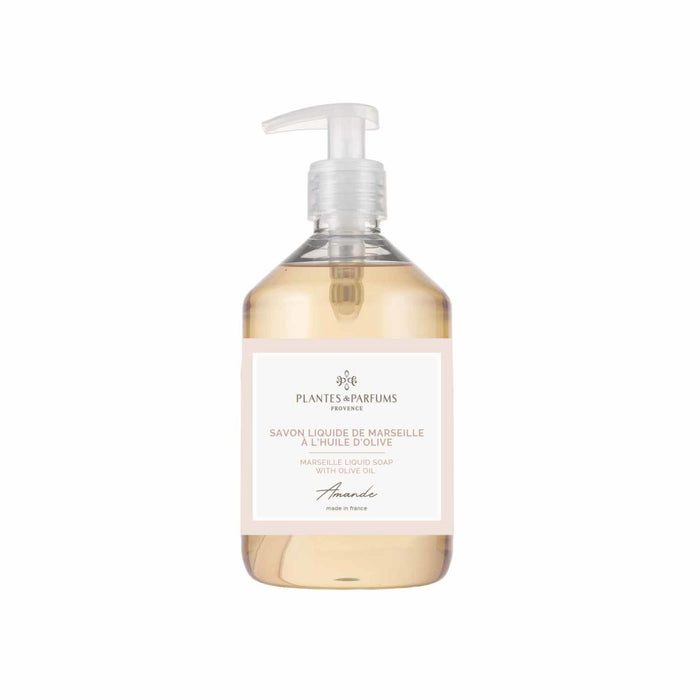 Plantes & Parfums - Marseille Liquid Soap 500ml - Almond