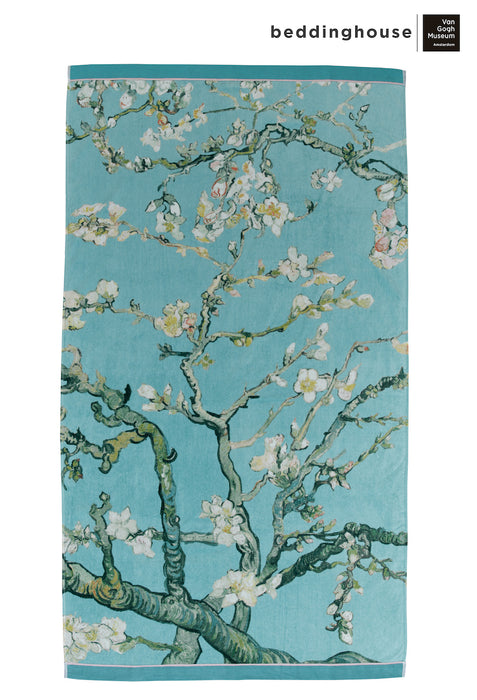 Bedding House - Van Gogh Blossom Towel Collection - Blue