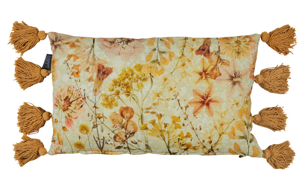 Bedding House - Wildflower Yellow Filled Cushion