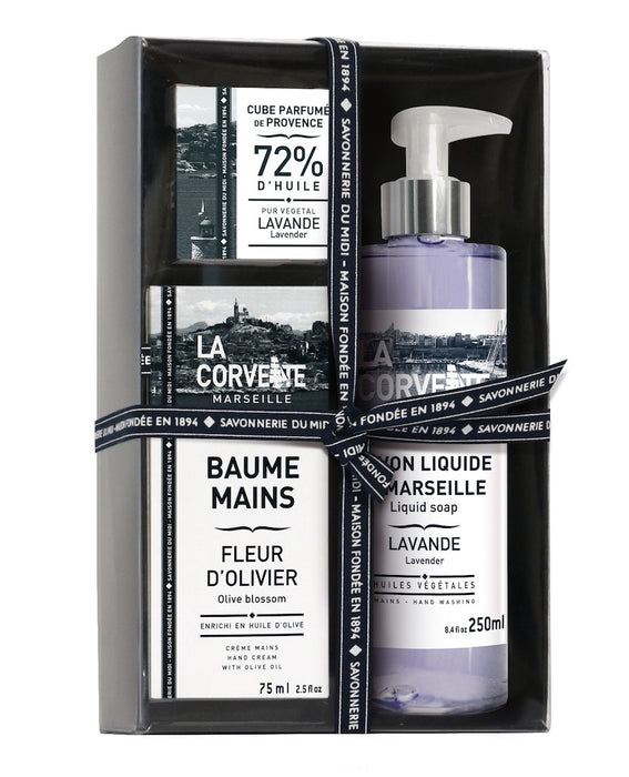La Corvette Marseille - Gift Box 'Hand box scents of Provence'