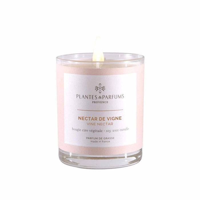 Plantes & Parfums - 180g Perfumed Hand Poured Candle - Vine Nectar