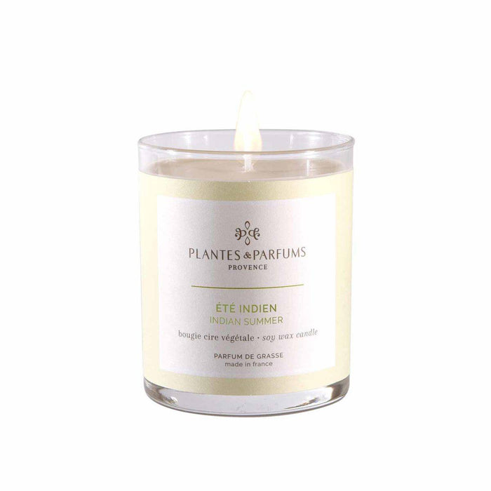 Plantes & Parfums - 180g Perfumed Hand Poured Candle - Indian Summer