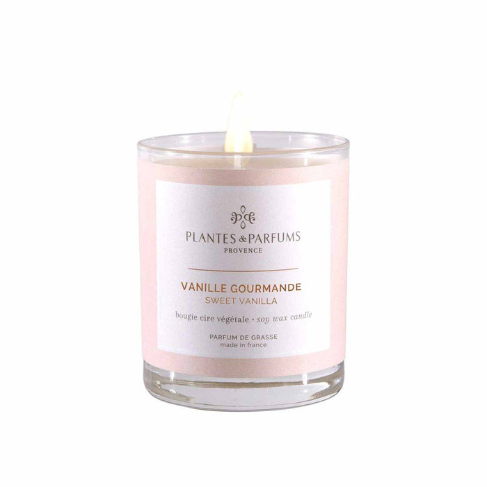 Plantes & Parfums - 180g Perfumed Hand Poured Candle - Sweet Vanilla