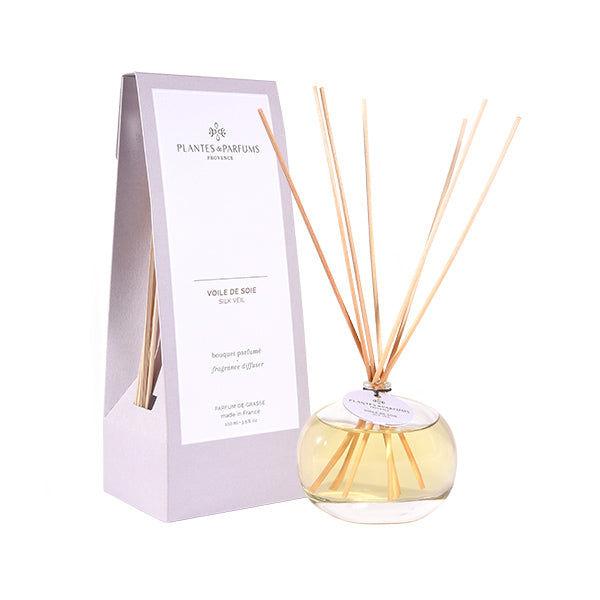 Plantes & Parfums - 100ml Fragrance Diffuser - Silk Veil