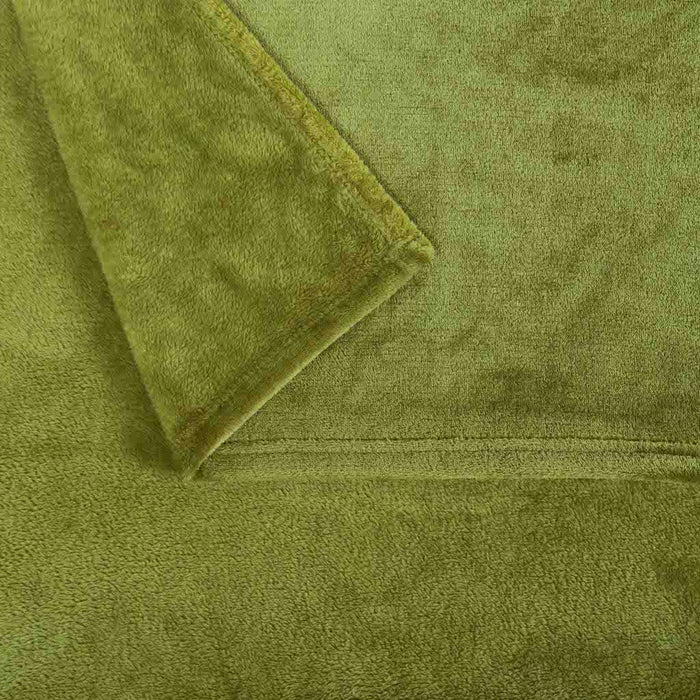 Super Soft Blanket- Moss Green