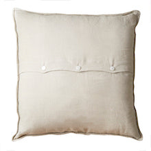 100% French Linen European Cushion - Natural