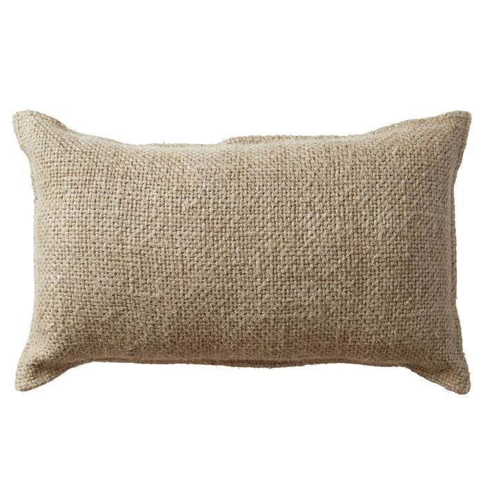 100% French Linen Breakfast Cushion - Natural