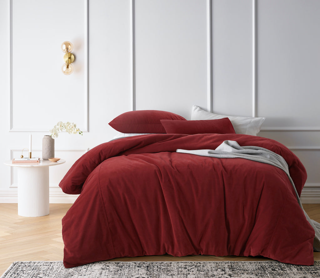 Cotton Velvet Quilt Cover Sets