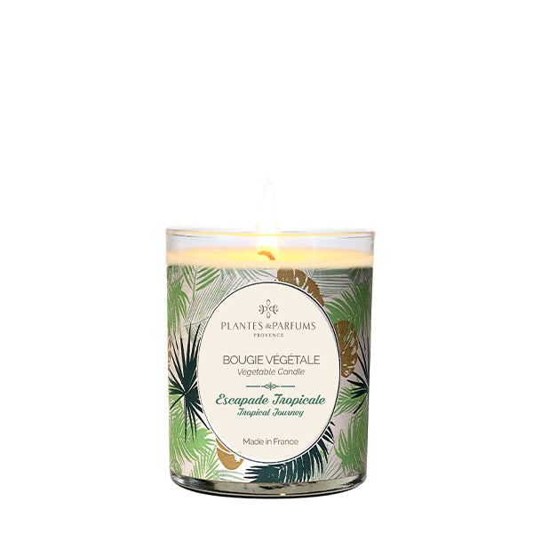 Plantes & Parfums - 75g Perfumed Hand Poured Candle - Tropical Journey