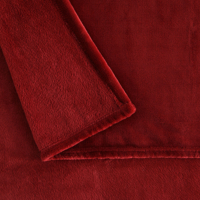 NEW King Size Super Soft Blanket- Rouge