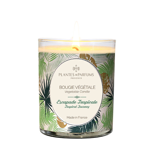 Plantes & Parfums - 180g Perfumed Hand Poured Candle - Tropical Journey