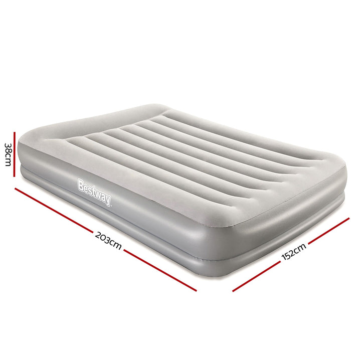 Bestway Inflatable Air Bed with Built In Pump- Queen
