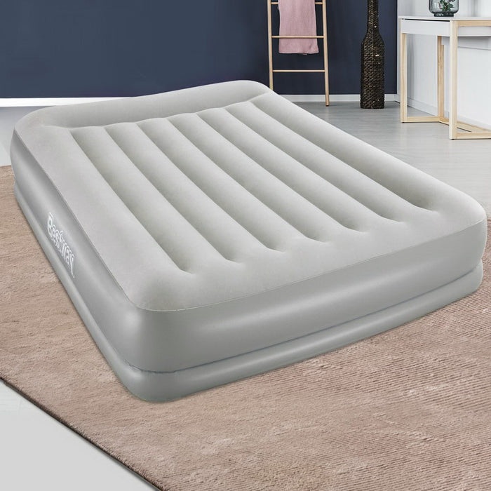 Bestway Inflatable Air Bed with Built In Pump- Queen