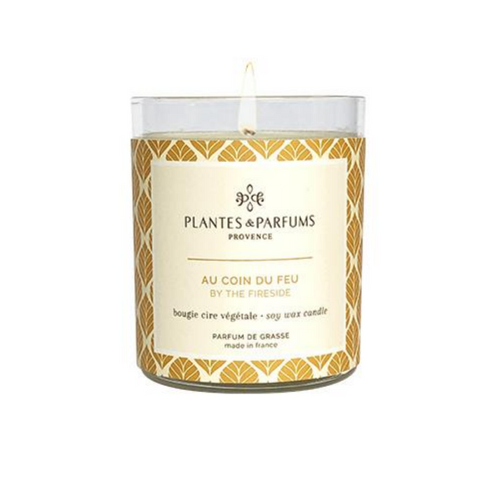 Plantes & Parfums -180g Handcrafted Perfumed Candle  - By the Fireside