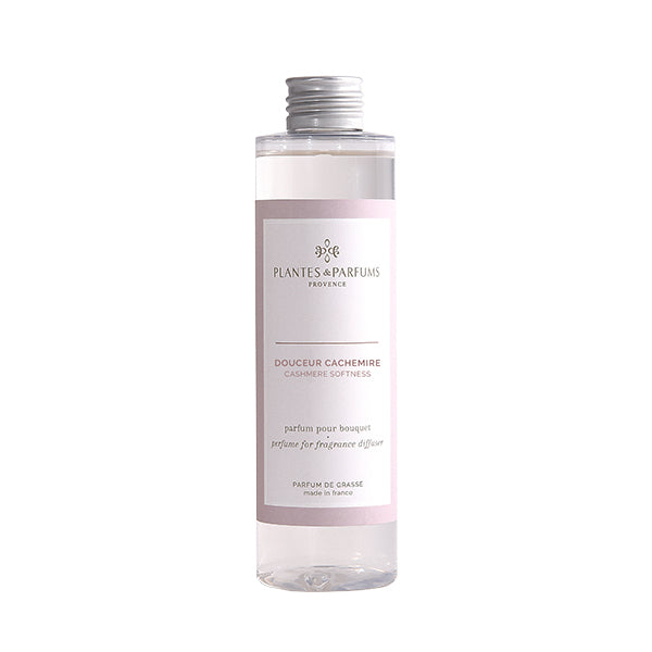 Plantes & Parfums - 200ml Perfume Refil for Fragrance Diffuser - Cashmere Softness