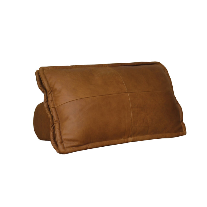 The Capri Additional Cushion - Cognac Leather