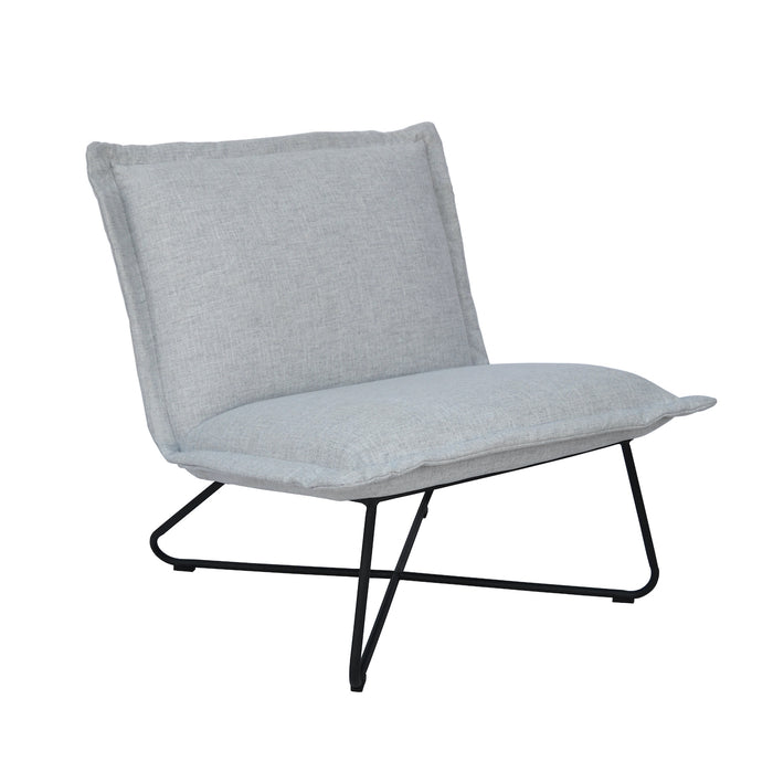 Xander Occasional Chair - Patterno Grey Fabric