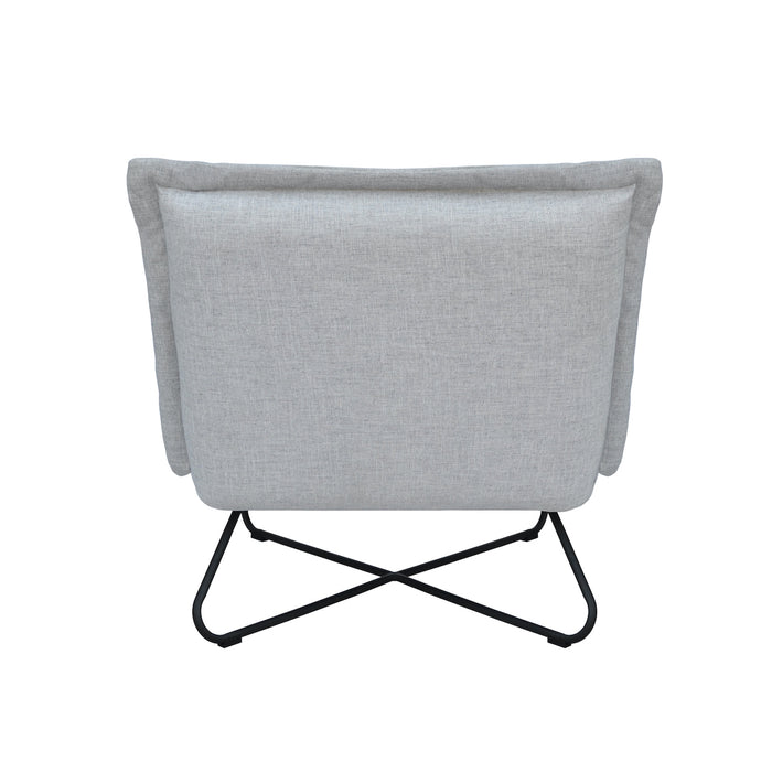 Xander Occasional Chair - Patterno Grey Fabric