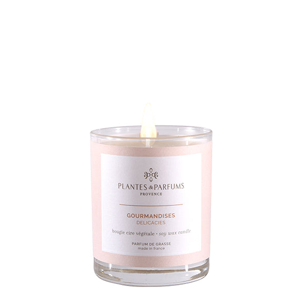 Plantes & Parfums -180g Handcrafted Perfumed Candle - Delights