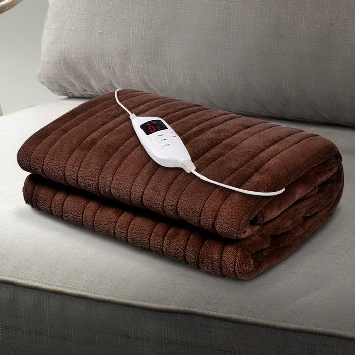 Brown Electric Throw Harvey Norman Small Heated Throw L'Avenue