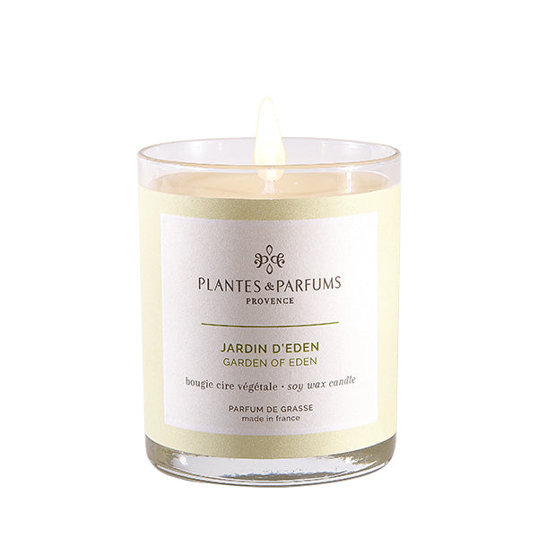 Plantes & Parfums -180g Handcrafted Perfumed Candle - Garden of Eden