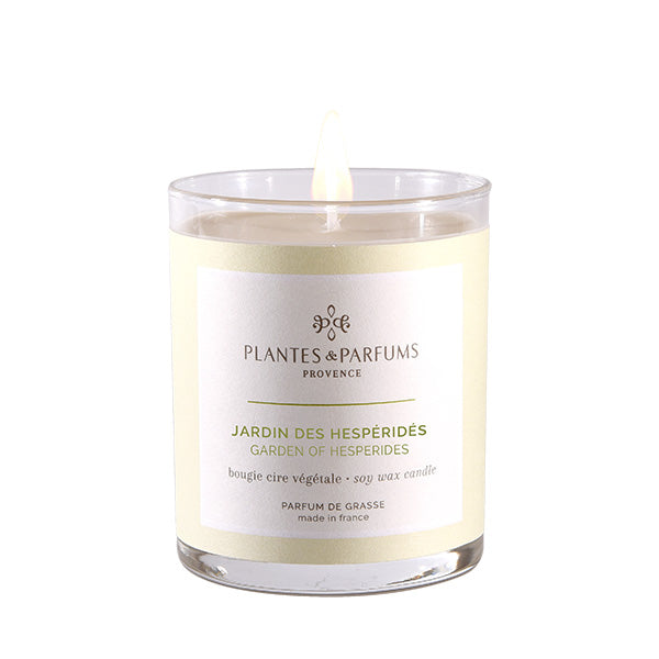 Plantes & Parfums -180g Handcrafted Perfumed Candle - Garden of Hesperides