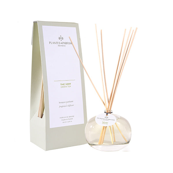 Plantes & Parfums - 100ml Fragrance Diffuser - Green Tea