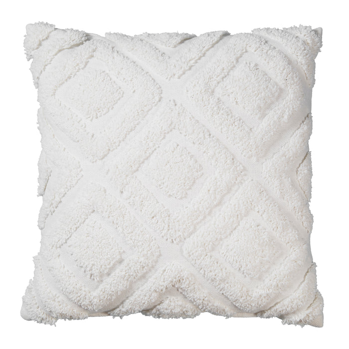 Kamal Chenille 100% Cotton Cushion (3 colours available)