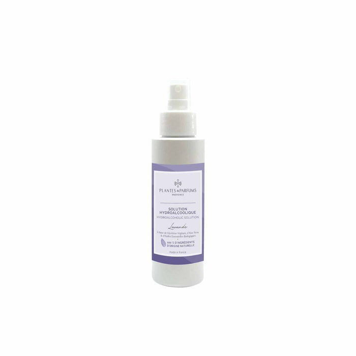 Plantes & Parfums - Hydroalcoholic Hand Sanitiser Spray 100ml - Lavender
