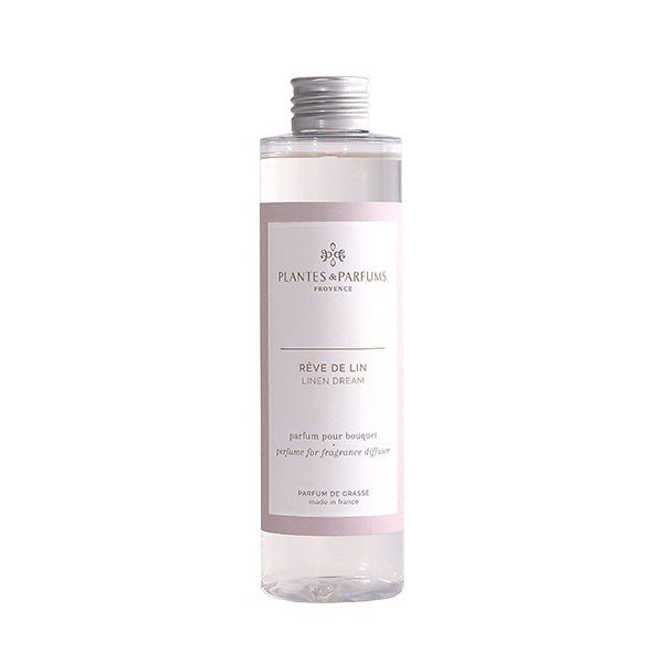 Plantes & Parfums -200ml  Perfume Refill for Fragrance Diffuser - Linen Dream